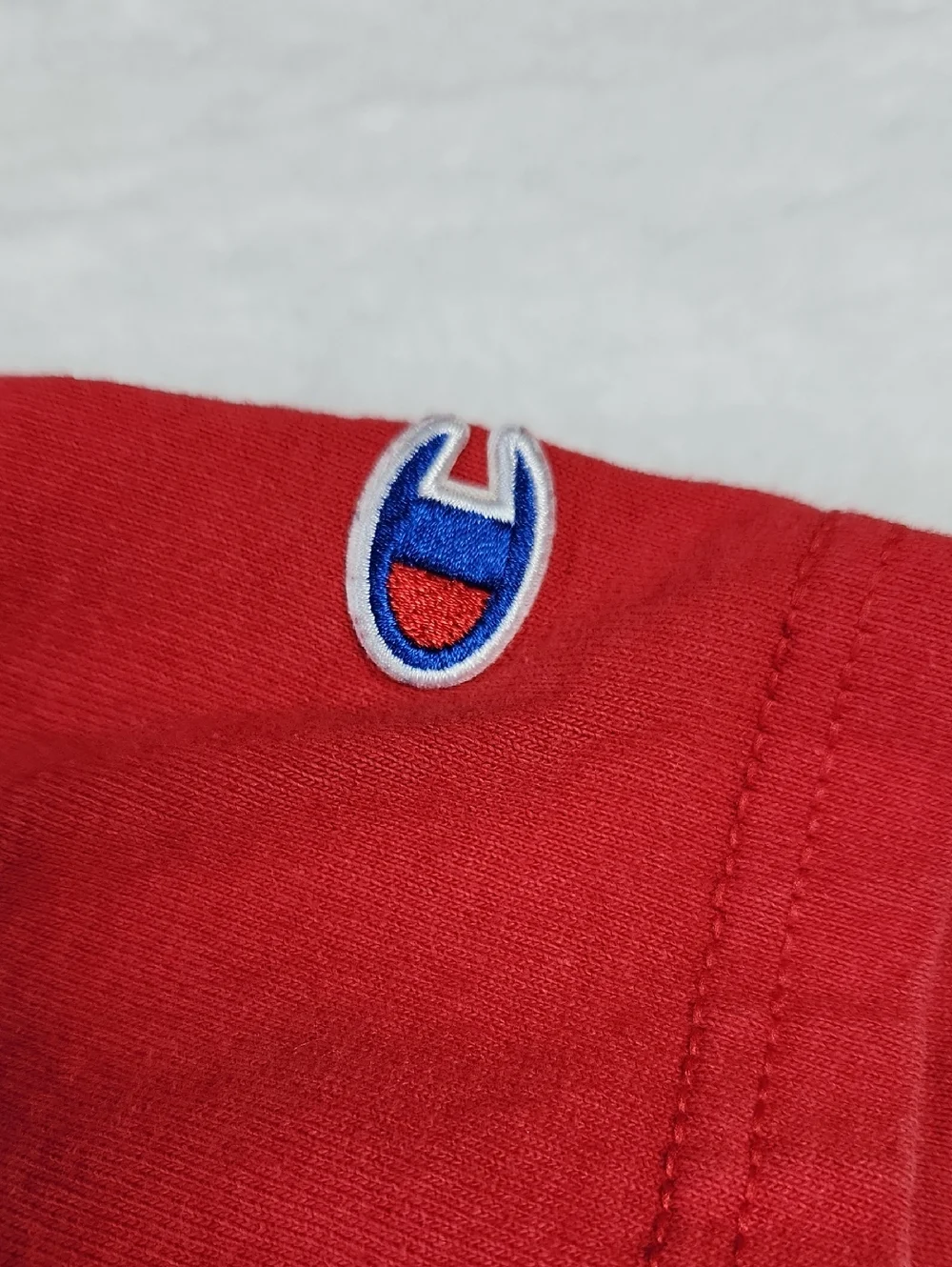 Champion T Shirt Red Men's XXL - Picture 8 of 16